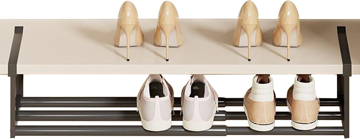 Adjustable Under-Shelf Storage Rack – Expandable Cabinet Organizer  for Kitchen, Bathroom, Closet, or Shoes